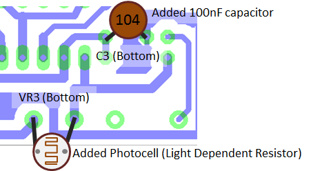 VPC optical control